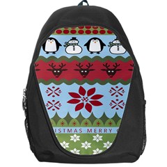 Ugly Christmas Xmas Backpack Bag