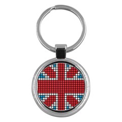 The Flag Of The Kingdom Of Great Britain Key Chains (round)  by Nexatart