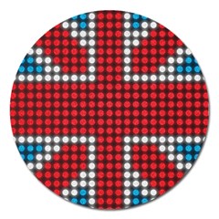 The Flag Of The Kingdom Of Great Britain Magnet 5  (round) by Nexatart