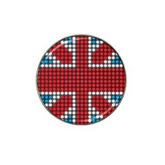 The Flag Of The Kingdom Of Great Britain Hat Clip Ball Marker (10 Pack) by Nexatart