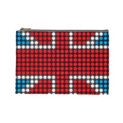 The Flag Of The Kingdom Of Great Britain Cosmetic Bag (large)  by Nexatart
