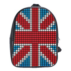 The Flag Of The Kingdom Of Great Britain School Bags(large)  by Nexatart