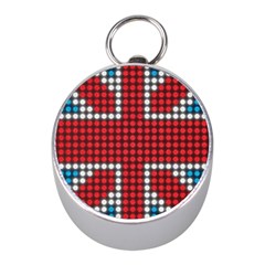 The Flag Of The Kingdom Of Great Britain Mini Silver Compasses by Nexatart