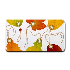 Vector Beautiful Maple Leaf Medium Bar Mats by Nexatart