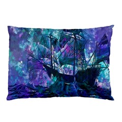 Abstract Ship Water Scape Ocean Pillow Case by Nexatart