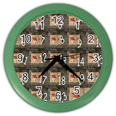 Advent Calendar Door Advent Pay Color Wall Clocks by Nexatart