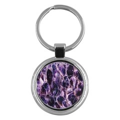 Agate Naturalpurple Stone Key Chains (round)  by Alisyart