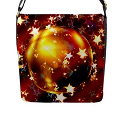 Advent Star Christmas Flap Messenger Bag (l) 