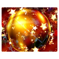 Advent Star Christmas Double Sided Flano Blanket (medium)  by Nexatart