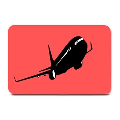 Air Plane Boeing Red Black Fly Plate Mats