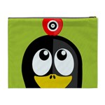 Animals Penguin Cosmetic Bag (XL) Back