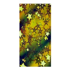 Advent Star Christmas Shower Curtain 36  X 72  (stall)  by Nexatart