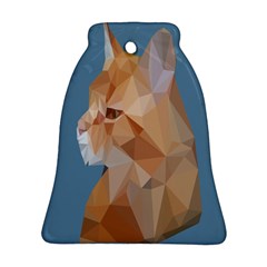 Animals Face Cat Bell Ornament (two Sides)