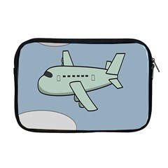 Airplane Fly Cloud Blue Sky Plane Jpeg Apple Macbook Pro 17  Zipper Case by Alisyart