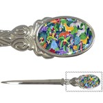 Animated Safari Animals Background Letter Openers Front