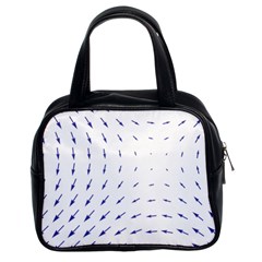 Arrows Blue Classic Handbags (2 Sides)