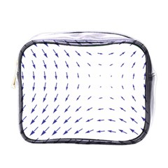 Arrows Blue Mini Toiletries Bags