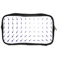 Arrows Blue Toiletries Bags 2-side