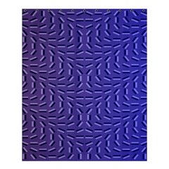 Calm Wave Blue Flag Shower Curtain 60  X 72  (medium) 