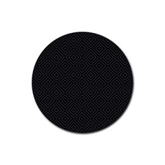 Black Diamonds Metropolitan Rubber Coaster (round) 