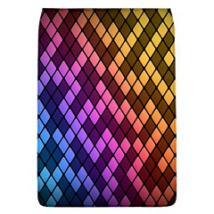 Colorful Abstract Plaid Rainbow Gold Purple Blue Flap Covers (l)  by Alisyart