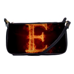 Fire Letterz E Shoulder Clutch Bags