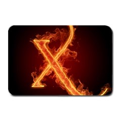 Fire Letterz X Plate Mats by Alisyart
