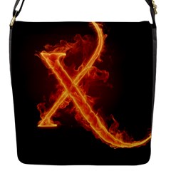 Fire Letterz X Flap Messenger Bag (s)