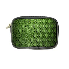 Circle Square Green Stone Coin Purse