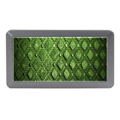 Circle Square Green Stone Memory Card Reader (mini)