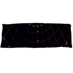 Formula Number Line Purple Natural Body Pillow Case Dakimakura (Two Sides)