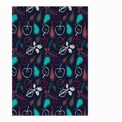 Fruit Pear Apple Purple Pink Blue Small Garden Flag (two Sides)