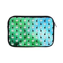 Goose Swan Hook Blue Green Apple Ipad Mini Zipper Cases by Alisyart