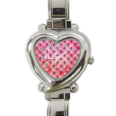 Goose Swan Anchor Pink Heart Italian Charm Watch