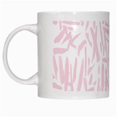 Graffiti Paint Pink White Mugs by Alisyart