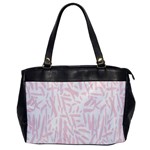 Graffiti Paint Pink Office Handbags Front