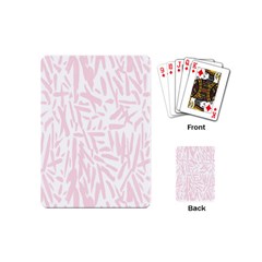 Graffiti Paint Pink Playing Cards (mini) 