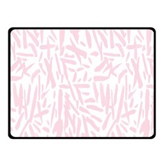 Graffiti Paint Pink Double Sided Fleece Blanket (small) 