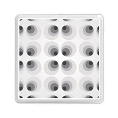 Hole Black Eye Grey Circle Memory Card Reader (square) 