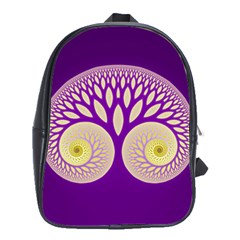 Glynnset Royal Purple School Bags(large)  by Alisyart