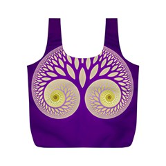 Glynnset Royal Purple Full Print Recycle Bags (m)  by Alisyart