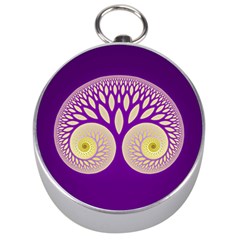 Glynnset Royal Purple Silver Compasses by Alisyart