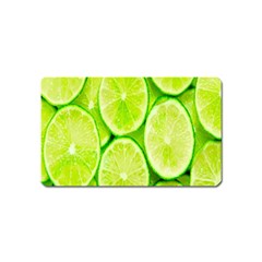 Green Lemon Slices Fruite Magnet (name Card)