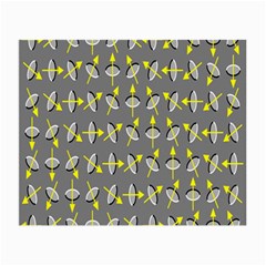 Illusory Motion Of Each Grain Arrow Grey Small Glasses Cloth (2-side) by Alisyart