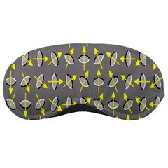 Illusory Motion Of Each Grain Arrow Grey Sleeping Masks