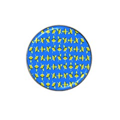 Illusory Motion Of Each Grain Arrow Blue Hat Clip Ball Marker (4 Pack) by Alisyart