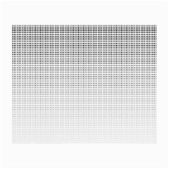 Halftone Simple Dalmatians Black Circle Small Glasses Cloth (2-side) by Alisyart