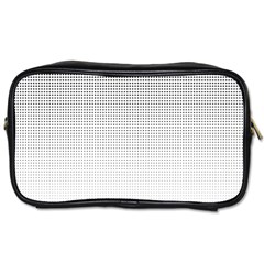 Halftone Simple Dalmatians Black Circle Toiletries Bags 2-side