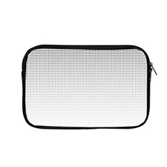 Halftone Simple Dalmatians Black Circle Apple Macbook Pro 13  Zipper Case by Alisyart