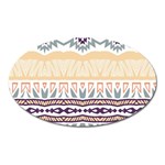 Tribal design        			Magnet (Oval) Front